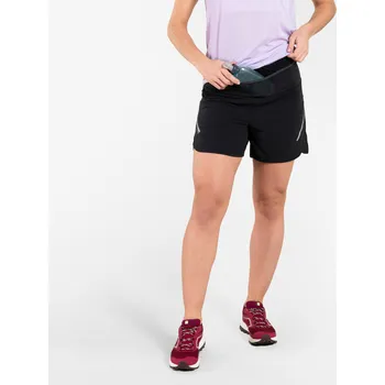 Dámské kraťasy KIPRUN Dámské baggy kraťasy na trailový běh XS ČERNÁ|ŽLUTÁ