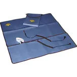 BJZ C-190 100N ESD servisní set modrá (d x š) 600 mm x 600 mm vč. zemnicího kabelu, včetně zemnicího náramku , včetně spojovacího vedení