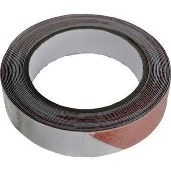 Izolační páska TOOLCRAFT ANST255M-RW vytyčovací lepicí páska ANST255M-RW červená, bílá (d x š) 5 m x 25 mm 1 ks