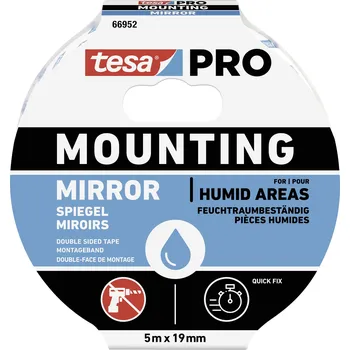 Izolační páska tesa Mounting PRO Spiegel 66952-00001-00 montážní páska bílá (d x š) 5 m x 19 mm 1 ks