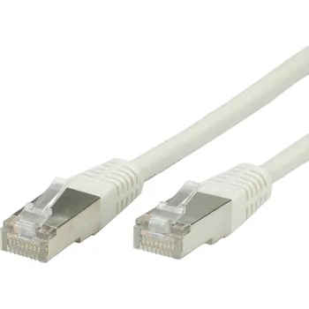 Datový kabel Value 21.99.0105 RJ45 síťové kabely, propojovací kabely CAT 5e F/UTP 5.00 m šedá 1 ks