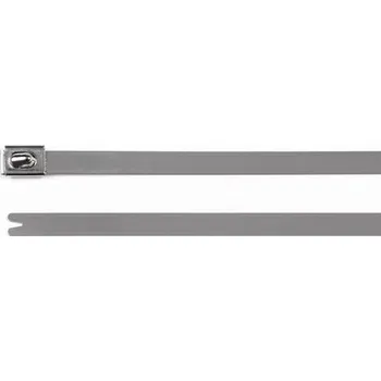 Organizace kabelů Kabelová vázací páska kuličková 111-94088 MBT8HS-SS304-ML (50) 201mm 7,9 mm barva kovová Nerezová ocel 304