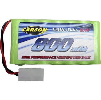 RC vybavení Carson RC Sport 608264 akupack NiMH (modelářství), 8.4 V, 800 mAh, články 7, Softcase, Tamiya