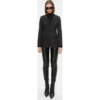 Dámské sako TWINSET Sako 232TP2390 Tmavomodrá Regular Fit 44