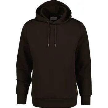 Pánská mikina MIKINA GANT INTERLOCK HOODIE MAHOGANY BROWN