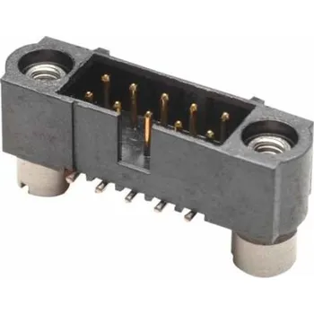 Elektrický konektor Patice PCB, řada: M80, rozteč: 2mm, počet kontaktů: 14, počet řad: 2, Povrchová montáž Konektor SMT HARWIN