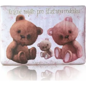 Mýdlo MÝDLO 200g KRÁSNÉ MÝDLO PRO ŠŤASTNOU RODINKU v dárkovém balení