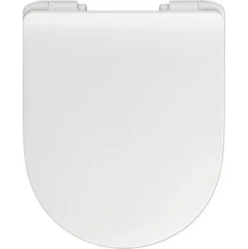 Záchodové prkénko REIKA Ise bílá s automatickým zavíráním 541224