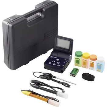 Analyzátor VOLTCRAFT KBM-700 multifunkční měřicí přístroj vodivost , pH hodnota , redox (ORP) , teplota, sůl