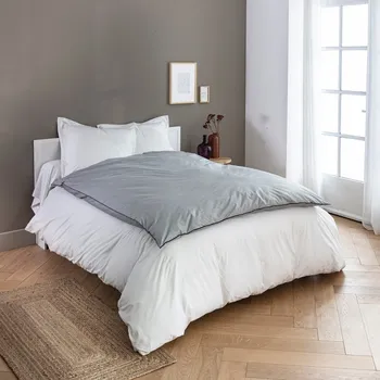 přikrývka Blancheporte Péřová nadýchaná přikrývka šedá 150x170 cm