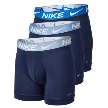 Pánské oblečení Boxerky Nike Brief 3Pk Boxer Shorts ke1157-406 Velikost M