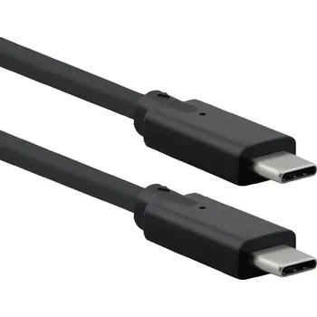 elektrický kabel Roline USB kabel USB 3.2 Gen2x2 USB-C ® zástrčka, USB-C ® zástrčka 1.50 m černá stíněný 11.02.9072