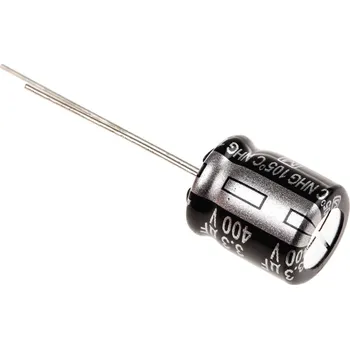 Kondenzátor Panasonic ECA2GHG3R3 elektrolytický kondenzátor radiální 5.00 mm 3.3 µF 400 V 20 procent (Ø) 10.00 mm 1 ks Tape cut