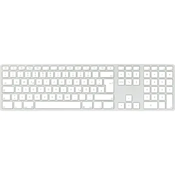 Klávesnice Matias FK418DCS-DE Wireless USB-C® Aluminum Keyboard for Mac bezdrátový klávesnice německá, QWERTZ, Macintosh stříbrná