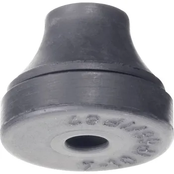 PB Fastener 1202-CR-SW 10 mm, max. tloušťka desky 4 mm, chloroprenový kaučuk, černá, 1 ks