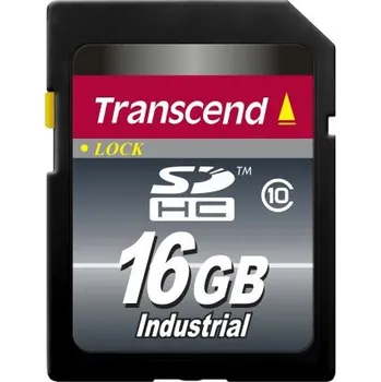Paměťová karta Karta SD SDHC 16 GB Ano MLC Transcend -40 → plus 85°C