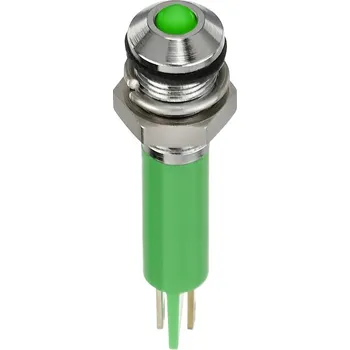 APEM Q6P1CXXG24E indikační LED zelená PROINT 50 mcd