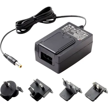 Dehner Elektronik SYS 1888-1809 inkl. Plug-Set EU/US/UK/AU plus Anschlusskabel IEC 60320 C7 Stolní a zásuvkový napájecí zdroj AC/DC, s adaptérem pro Evropu, s