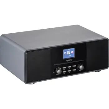 Radiopřijímač Reflexion HRA19DAB/GR Reflexion HRA19DAB/GR stolní rádio, DAB plus , DAB, FM, MP3, CD, DAB plus , Bluetooth, AUX, FM, vč. dálkového ovládání, včetně reproduktoru, funkce