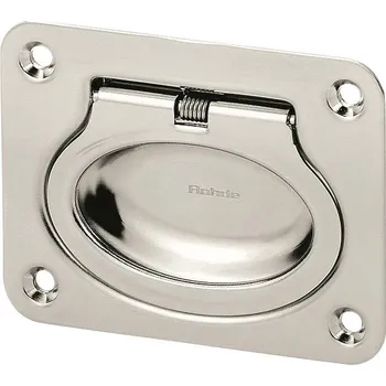 DJ technika Rohde EE-01.R075.39 zaklapávací úchyt pro zápustné šrouby stříbrná (d x š x v) 75 x 10 x 58 mm 1 ks