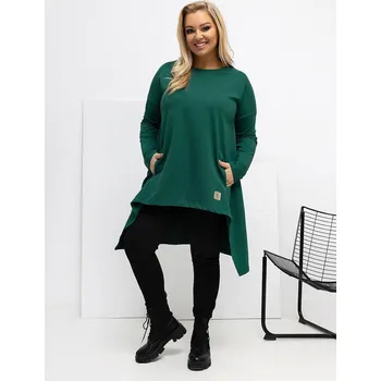 Dámská halenka Tunika Relevance Barva: Zelená, Velikost: Univerzální