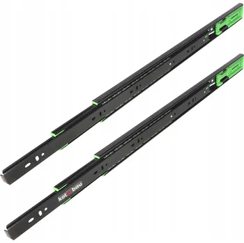 Nábytkové kování KULIČKOVÁ NÁBYTKOVÁ VODIČKA PRO ZÁSUVKY POLIC S PLNÝM VÝSUVEM H-45 SAMODOMEK 550