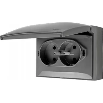 Elektrická zásuvka Kontakt do Elektrická Zásuvka Kontakt-simon Gray