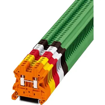 Phoenix Contact UT 2,5 BK 3045088 řadová svorka průchodky Pólů: 2 0.14 mm² 4 mm² černá 1 ks