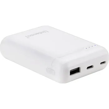 Powerbanka Intenso XS10000 powerbanka Li-Pol, 10000 mAh, bílá, Indikátor stavu