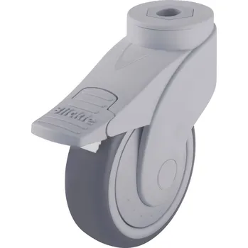 Pojezdové kolečko Blickle 744739 LWG-TPA 101KF-11-FI (LWG-TPA 101K-11-FI-FK) Otočné kolečko s brzdou Ø kola: 100 mm nosnost (max.): 100 kg 1 ks