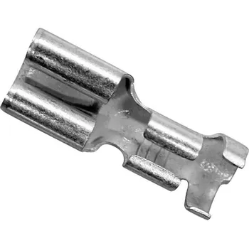 LAPP 63501080 faston zásuvka Šířka zástrčky: 4.8 mm Tloušťka konektoru: 0.5 mm 180 ° bez izolace 100 ks