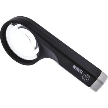 Lupa Kapesní zvětšovací sklo, poměr zvětšení: 6 průměr čočky 50mm Coil