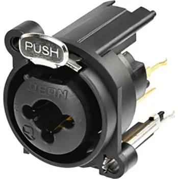 Rean AV RCJ6FA-V XLR konektor zásuvka Pólů: 3 1 ks