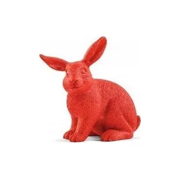Figurka Králík Schleich 72139 červený 6,8x4x6,5 cm