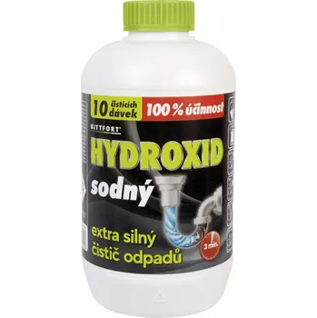 Čistič odpadu Kittfort hydroxid sodný 1 kg