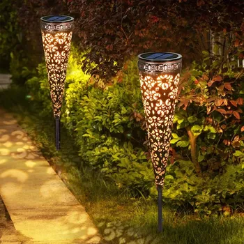 Venkovní osvětlení Solární lampa zapichovací 40 cm 2 ks