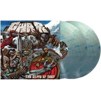 Zahraniční hudba 2LP Gwar: The Blood Of Gods CLR 2018 Coloured Clear With White & Blue Smokey Swirl Vinyl