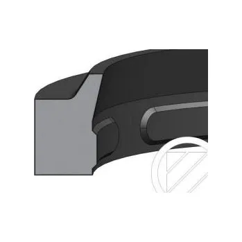 SK 35x47.6x5.3/7 (NBR) AE40 stírací kroužek pryžový