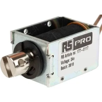 Měnič napětí Lineární solenoid, 24 V DC, 40 x 29 x 24 mm