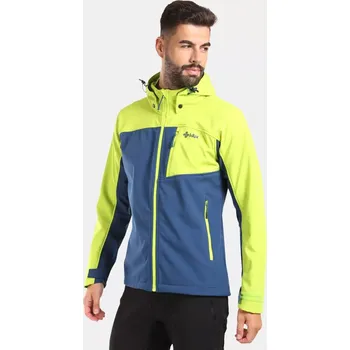 Pánské oblečení Pánská softshellová bunda Kilpi RAVIO-M světle zelená 3XL