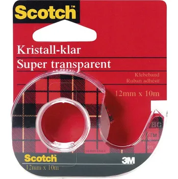 Izolační páska 3M 600H1210 lepicí páska Scotch® Crystal Clear 600 transparentní (d x š) 10 m x 12 mm 1 ks