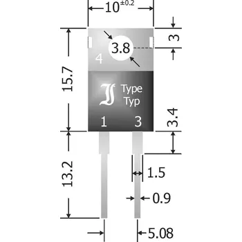 TRU COMPONENTS Schottkyho bariérová usměrňovací dioda TC-SBT1040 TO-220AC 40 V 10 A