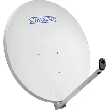 Set top box Schwaiger SPI1000.0 satelit 97 cm Reflektivní materiál: hliník světle šedá