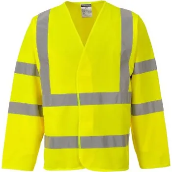 reflexní vesta Reflexní bunda, SC: L až XL, Žlutá, Polyester 2 EN20471 třída 3