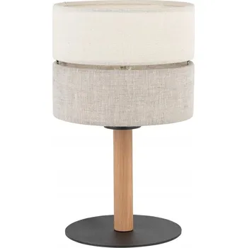 Lampička TK Lighting Noční lampa ECO E27 - černá/šedá