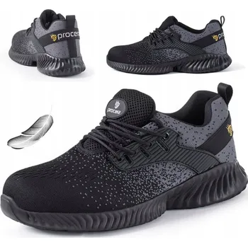 Pracovní obuv Pracovní polobotky bez ocelové špičky šedé Procera TEXO-FLY velikost 45