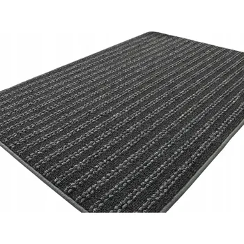 Rohožka Rohožka Před Dveře na Boty Protiskluzová Antracit Černá 60x90 cm