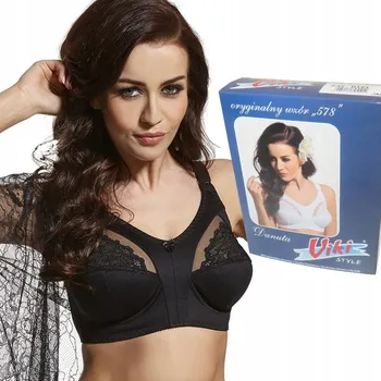 Podprsenka Měkká podprsenka Viki 578 Danuta černá 85I