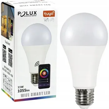 Žárovka SMART LED žárovka 11W 1055lm teplá/studená bílá + RGB Wi-Fi TUYA