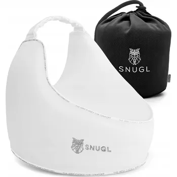 Polštář ORTOPEDICKÝ POLŠTÁŘ MEZI KOLENA PRO SPANÍ NA BOKU KLÍN PAMĚŤOVÝ SEPARÁTOR